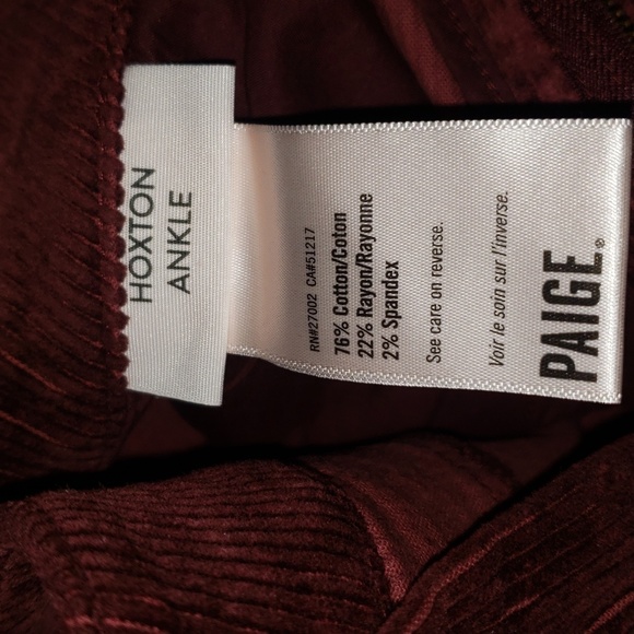 PAIGE - Honton Ankle pants - Picture 9 of 9